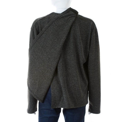 Men's Open Back Cardigan - Caring Clothing