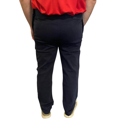 Men's Theo Chino Pants with Side Opening - Caring Clothing