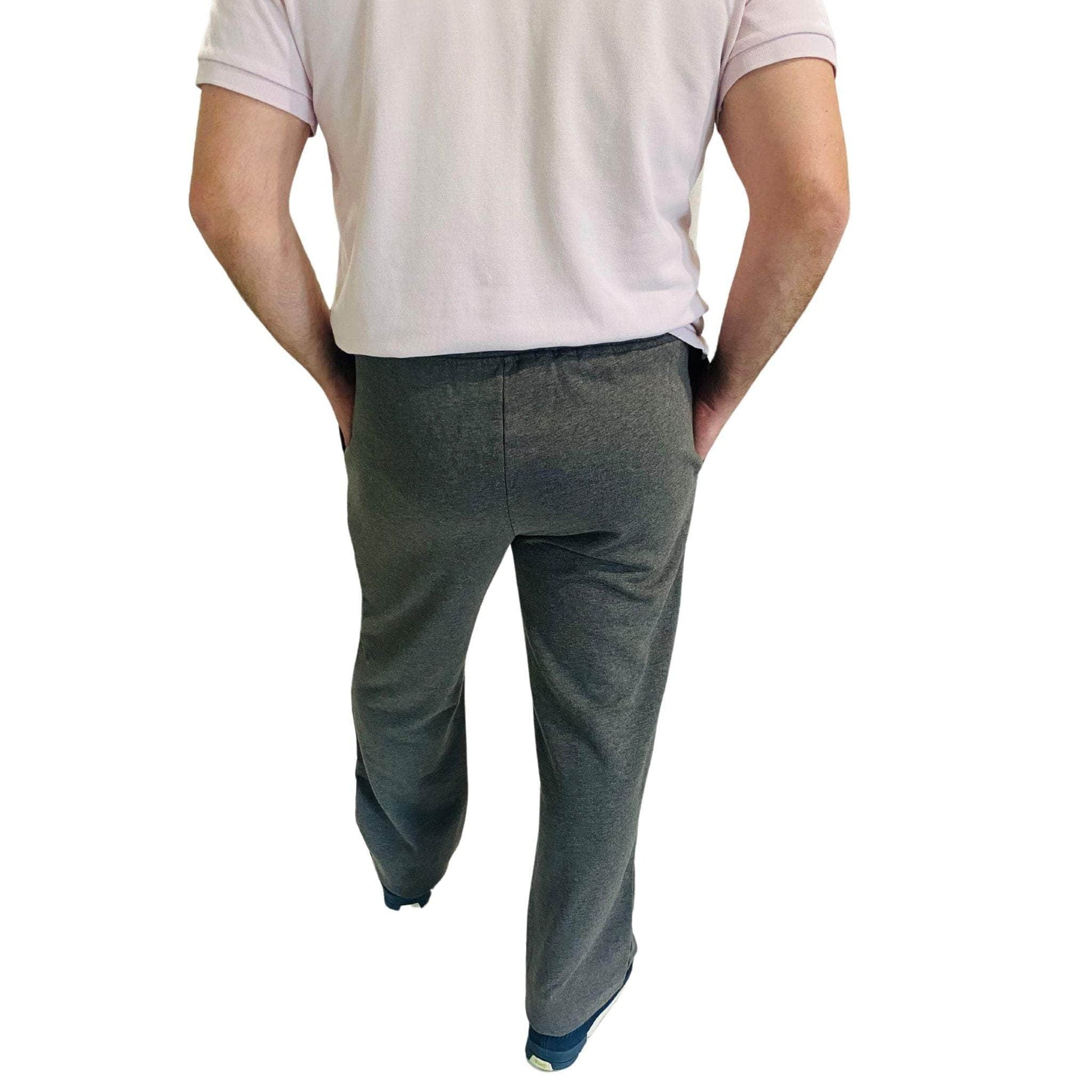 Men's Terrance Track Pants with Side Opening - Caring Clothing