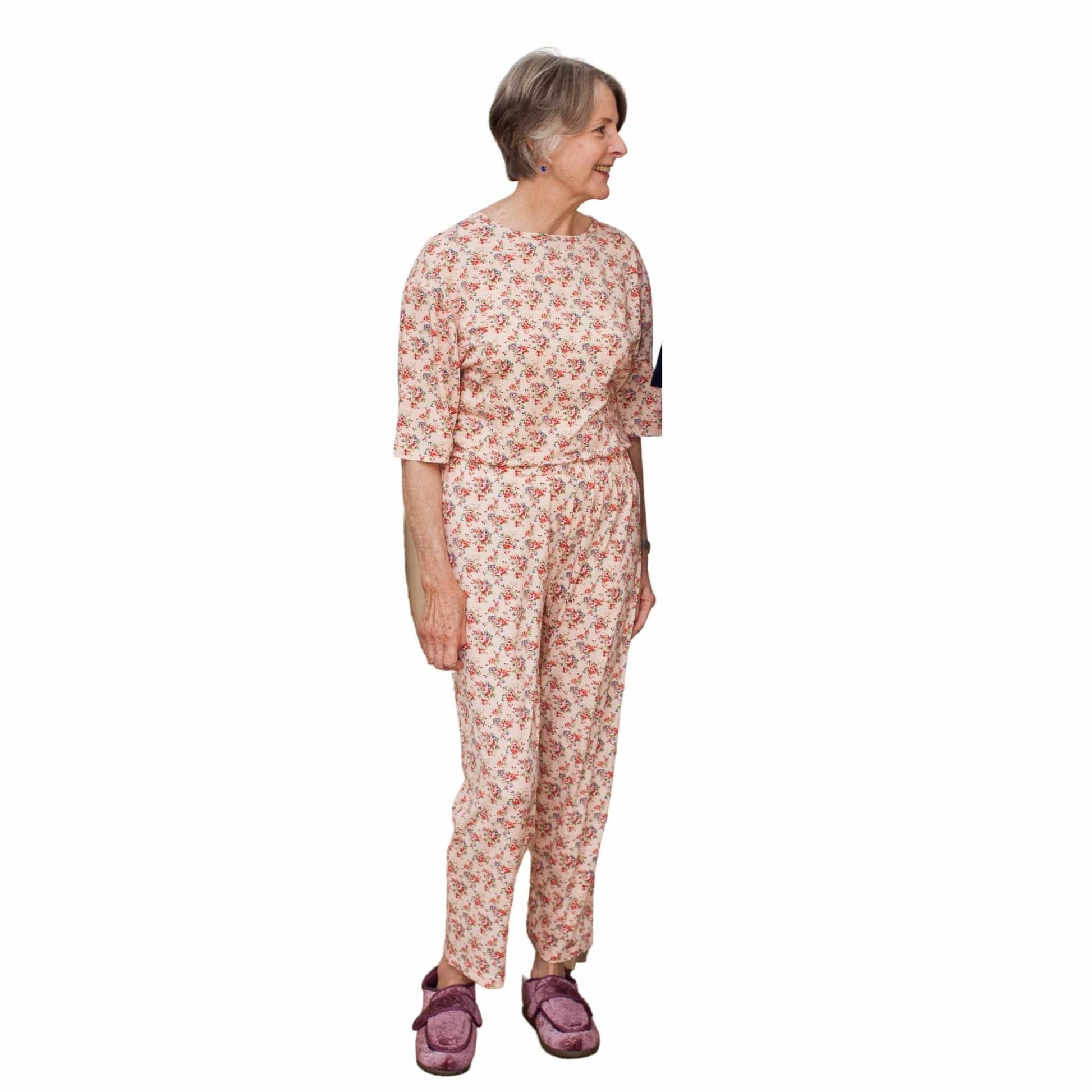 CC Women's Dani Night Dignity Suit Onesie - Caring Clothing