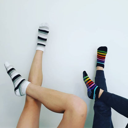Gripperz Adult Grip Socks - Non Slip Active Ankle Socks - Caring Clothing