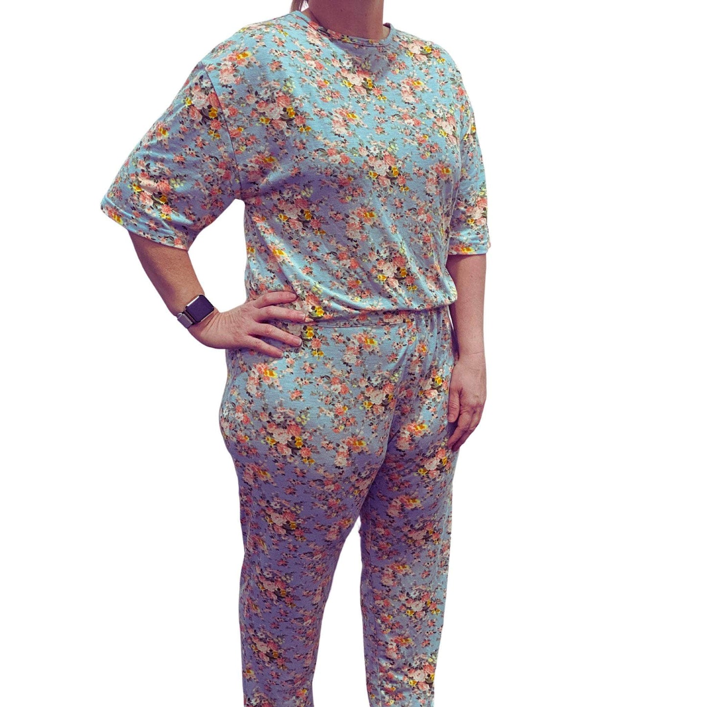 HMY Women's Diana Night Pyjama Jumpsuit/ Onesie - Caring Clothing