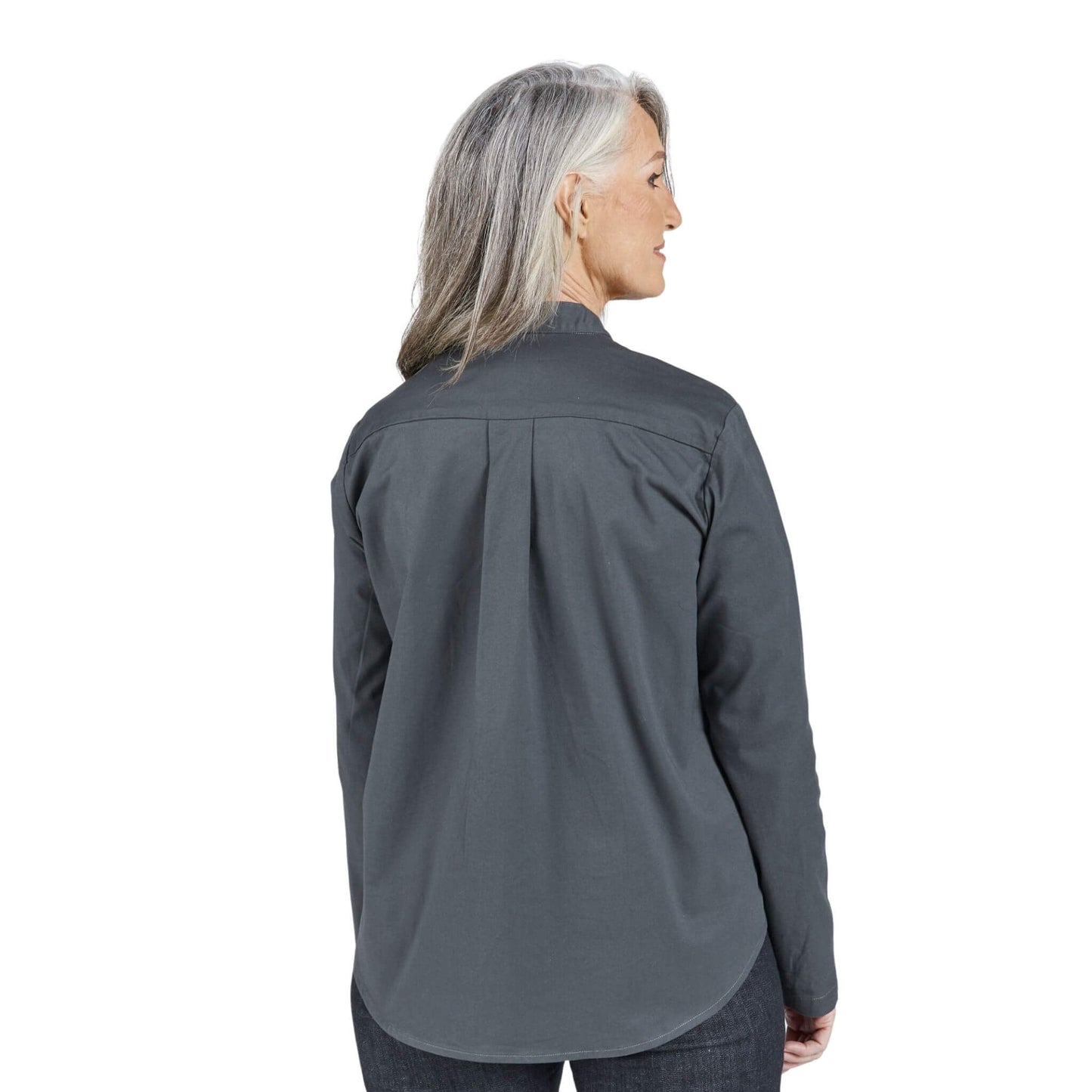 CST Women's Magnetic Shirt - Dark Grey - Caring Clothing