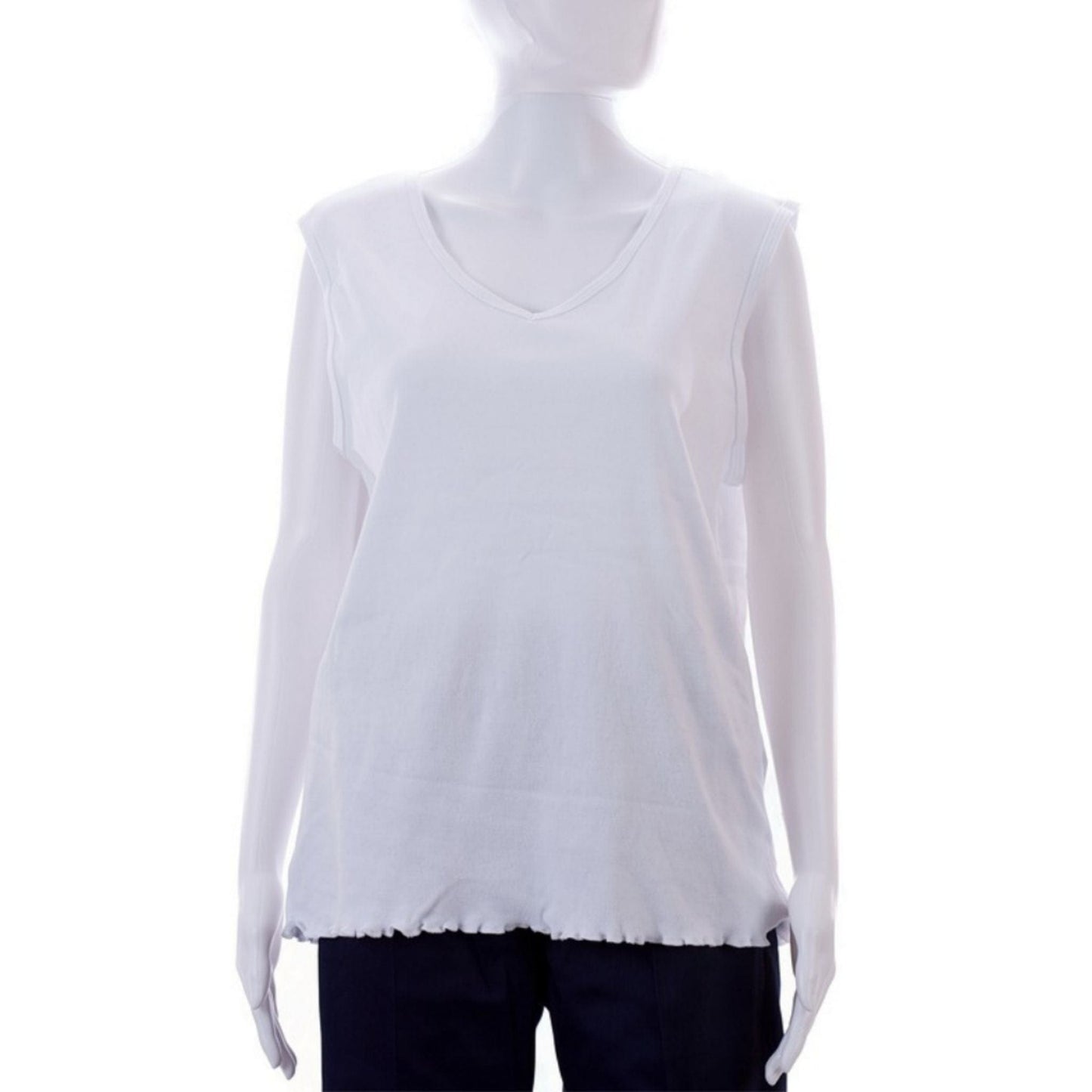 Sam V-Neck Adaptive Singlet - Caring Clothing