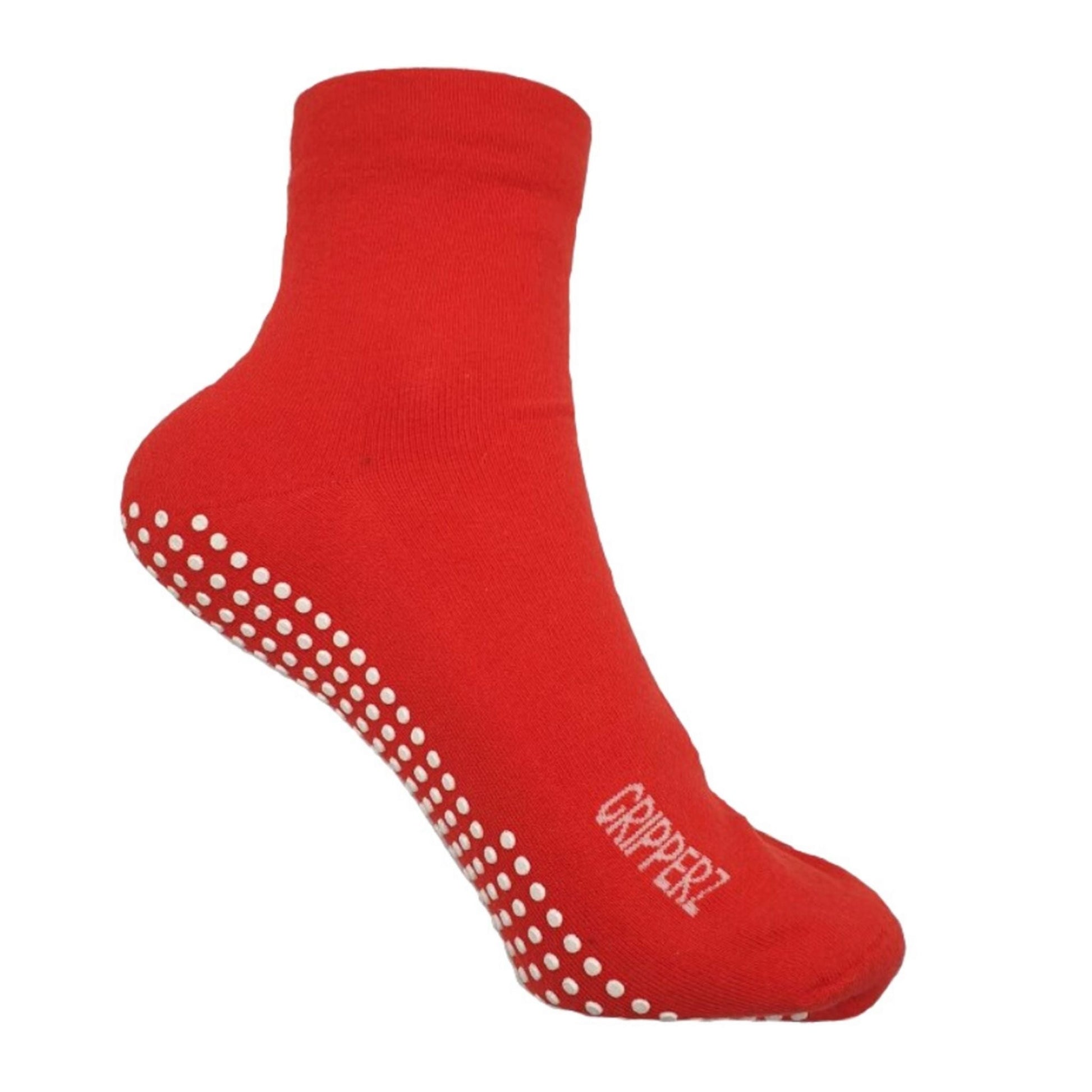 Gripperz Adult Grip Socks - Non Slip Maxi Socks - Caring Clothing
