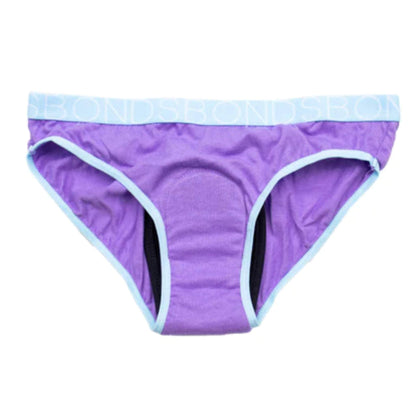 Girl's Bonds Incontinence Underwear - Bikini Style -250ml -Size 12-14- SINGLE - Sale - Caring Clothing