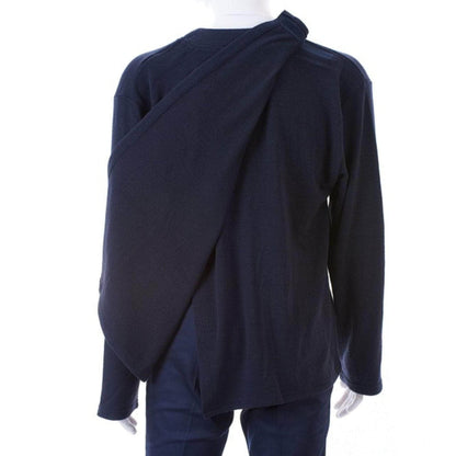 Men's Open Back Cardigan - Navy Blue - Sale - Caring Clothing