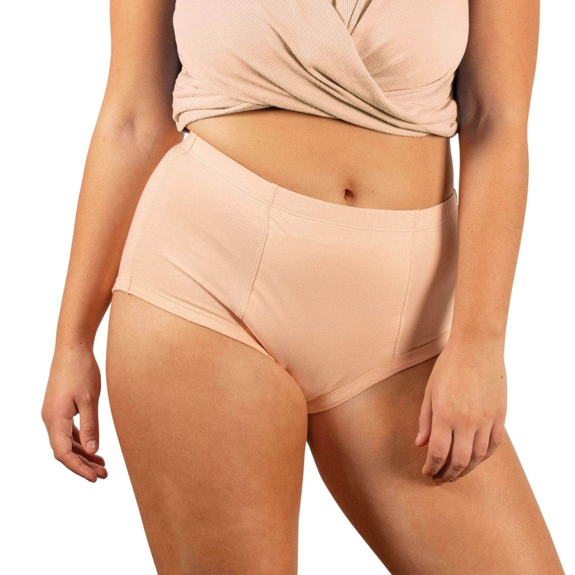 CONNI Women's Classic 5602 Incontinence & Period Underwear - Beige - Sale - Caring Clothing