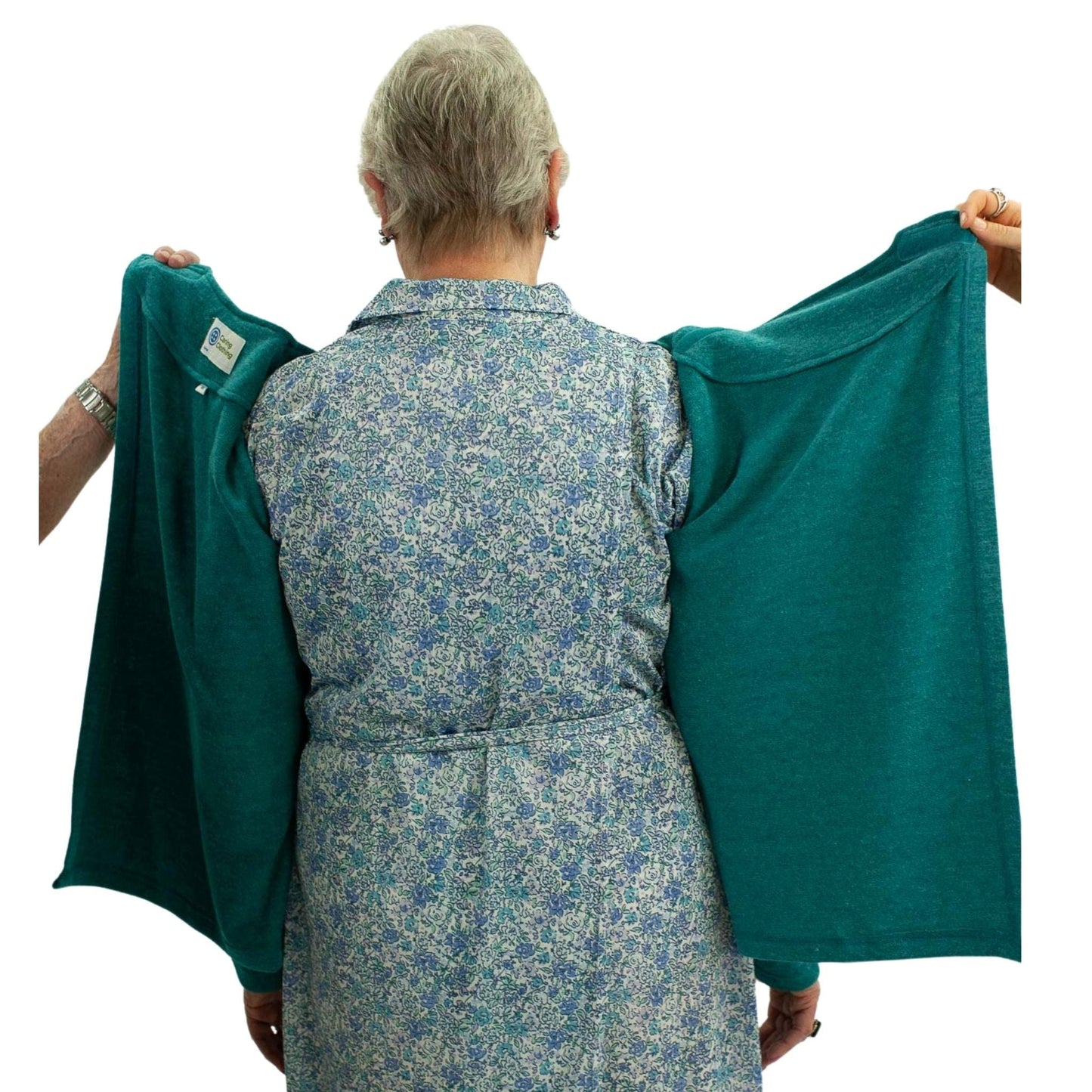 Women's Carol Open Back Cardigan - Caring Clothing