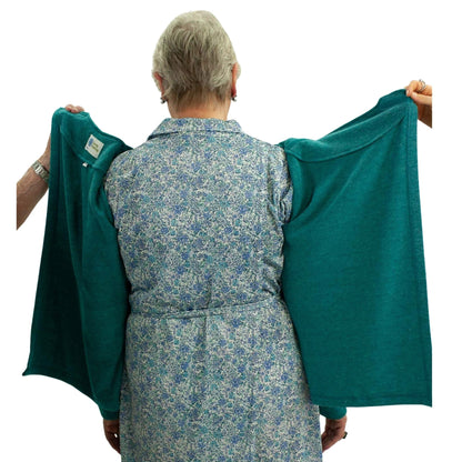 Women's Carol Open Back Cardigan - Caring Clothing