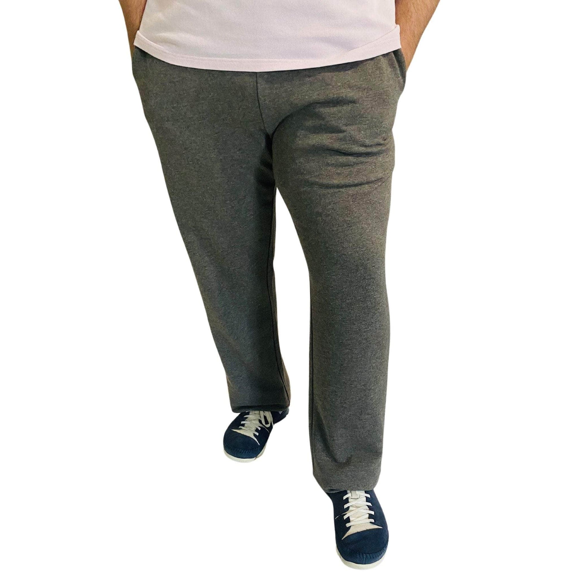 Men's Terrance Track Pants with Side Opening - Caring Clothing