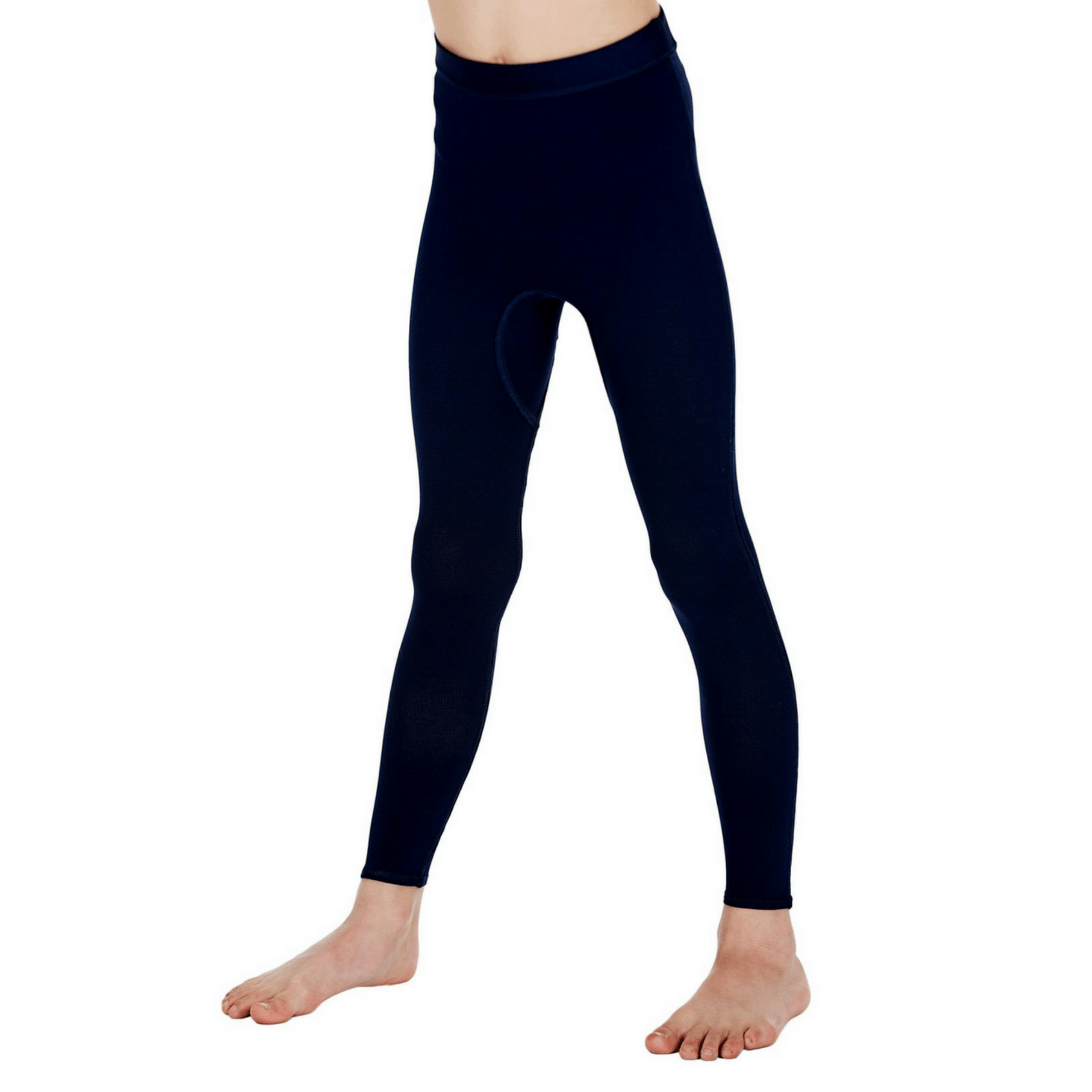 Kids Sensory Compression Leggings Navy Caring Clothing