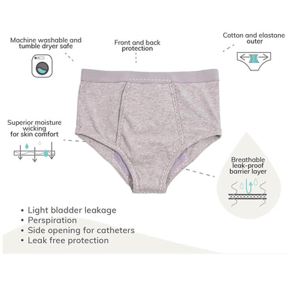 Men's Oscar Incontinence Underwear - Caring Clothing