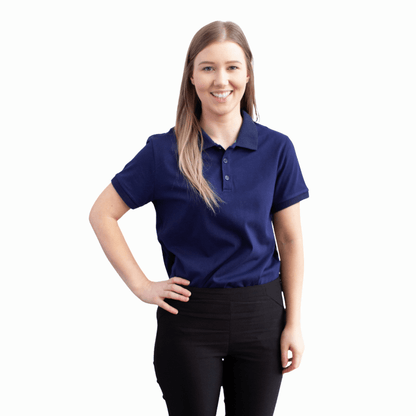 Women's Adaptive Polo Top - Caring Clothing